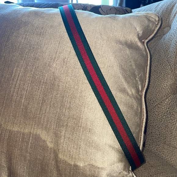 NWOT Gucci web & chain belt - Picture 2 of 12